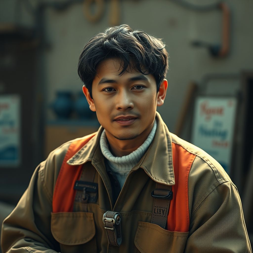 การจัดแสงที่มีผลใน 'A Working Man'
